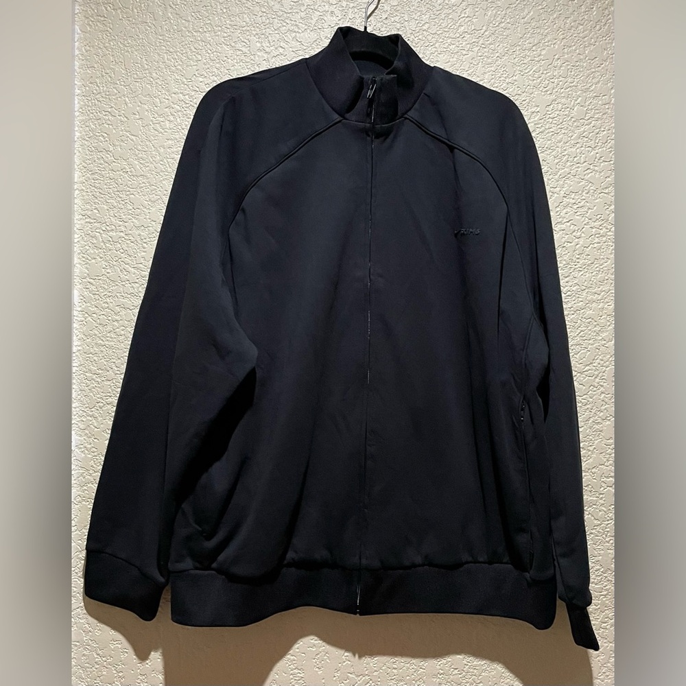 NikeSkims Matte Tricot Oversized Track Jacket Full Zip, Obsidian Black Size S - Picture 7 of 16